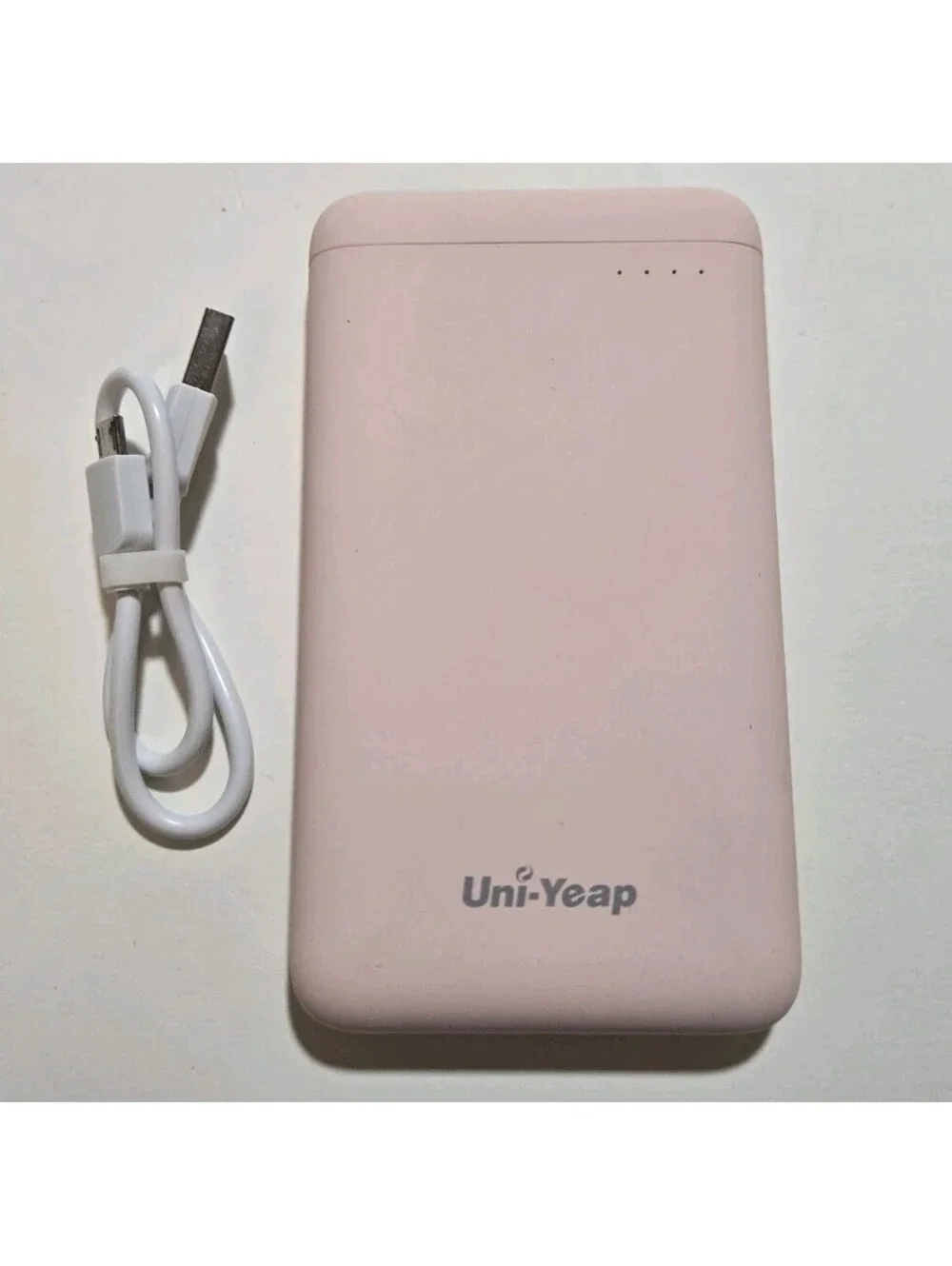 Uni-Yeap 10000mAH Portable External Power Bank 2 USB Battery Charger PINK UNI101